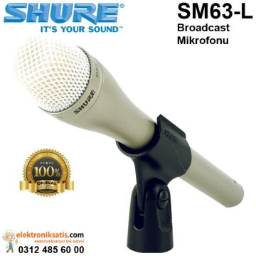 Shure SM63L Broadcast Mikrofonu