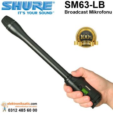 Shure SM63LB Broadcast Mikrofonu