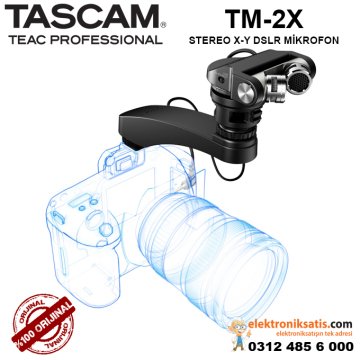 Tascam TM-2X DSLR X-Y Stereo Mikrofon