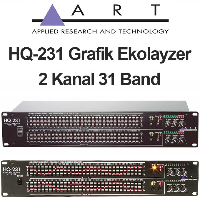 Art HQ-231 31 Band Grafik Ekolayzer