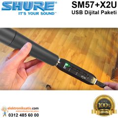 Shure SM57-X2U USB Dijital Paketi