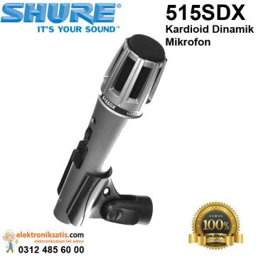 Shure 515SDX Kardioid Dinamik Mikrofon