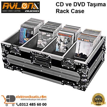 Avlon CD ve DVD Taşıma Rack Case