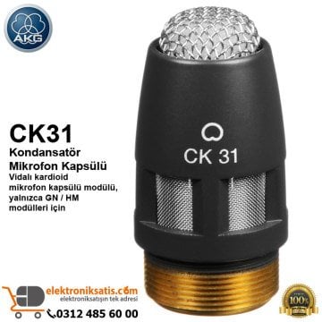 AKG CK31 Kondansatör Mikrofon Kapsülü