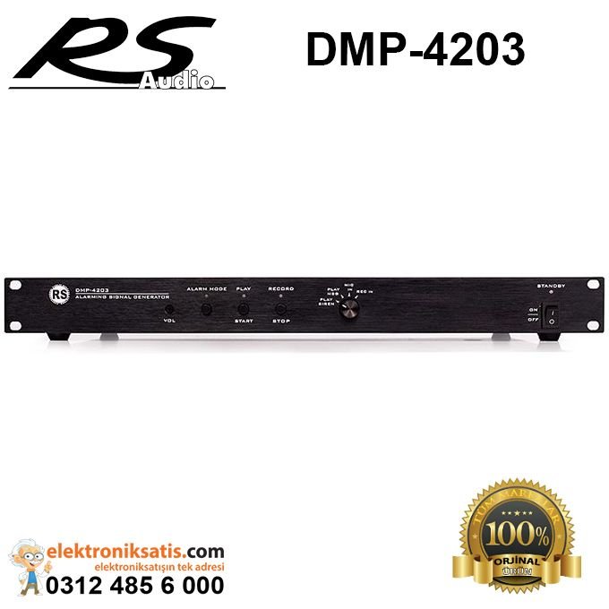Rs Audio DMP 4203 Yangın Alarmı Sistemi