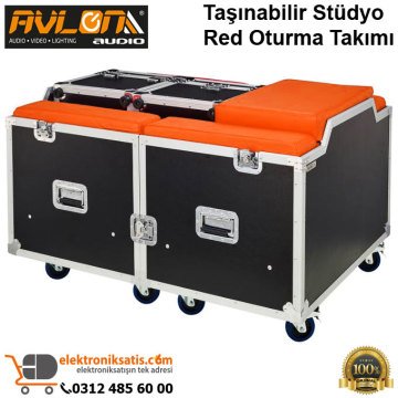 Avlon Taşınabilir Stüdyo Orange Oturma Takımı