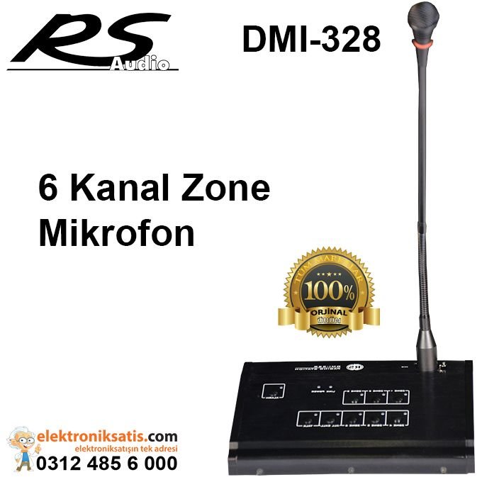 Rs Audio DMI 328 6 Kanal Zone Mikrofonu