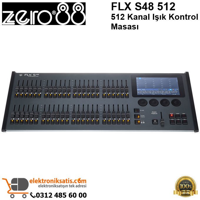 Zero88 FLX S48 512 512 Kanal Işık Kontrol Masası