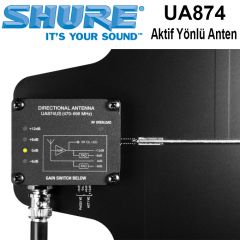 Shure UA874 Aktif Yönlü Anten