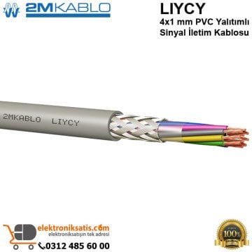 2M Kablo Liycy 4X1 Sinyal iletim Kablosu