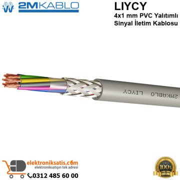 2M Kablo Liycy 4X1 Sinyal iletim Kablosu