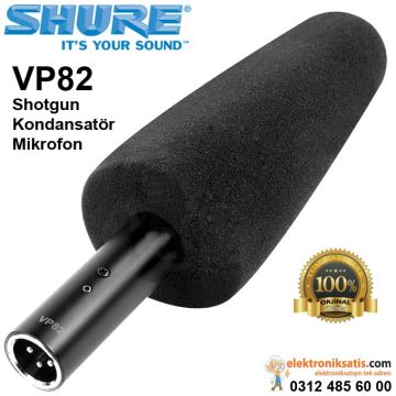 Shure VP82 Boru Kondansatör Mikrofon