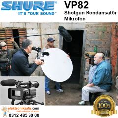Shure VP82 Boru Kondansatör Mikrofon