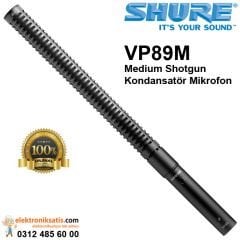 Shure VP89M Medium Shotgun Kondansatör Mikrofon