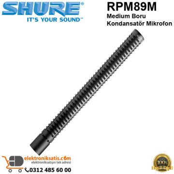 Shure RPM89M Medium Boru Kondansatör Mikrofon Kapsülü