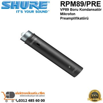 Shure RPM89/PRE VP89 Boru Kondansatör Mikrofon Preamplifikatörü