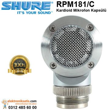 Shure RPM181/C Kardioid Mikrofon Kapsülü