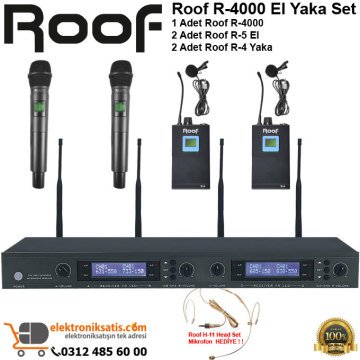 Roof R-4000 El Yaka Wireless Sistem