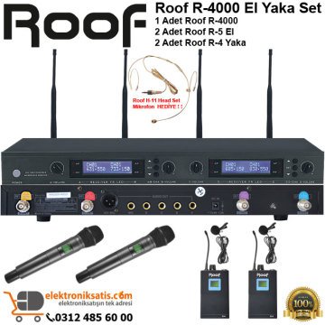 Roof R-4000 El Yaka Wireless Sistem