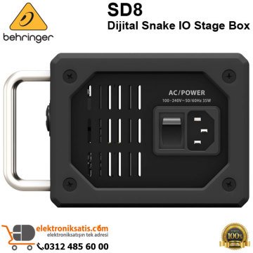 Behringer SD8 Dijital Snake IO Stage Box