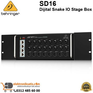 Behringer SD16 Dijital Snake IO Stage Box