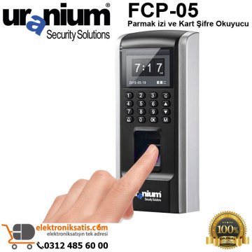Uranium FCP-05 Parmak izi ve Kart Şifre Okuyucu
