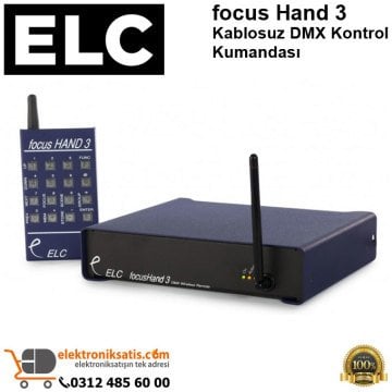 ELC Focus Hand 3 Kablosuz DMX Kontrol Kumandası