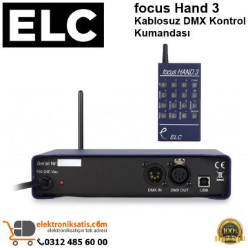 ELC Focus Hand 3 Kablosuz DMX Kontrol Kumandası