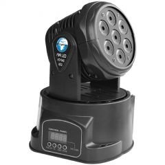 WSLightings 7X12W Led Mini Wash Moving Head Light