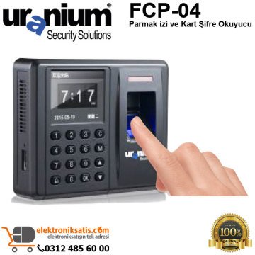 Uranium FCP-04 Parmak izi ve Kart Şifre Okuyucu