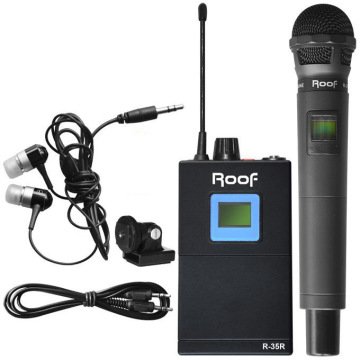 Roof R-35 Wireless Kamera Mikrofon Seti