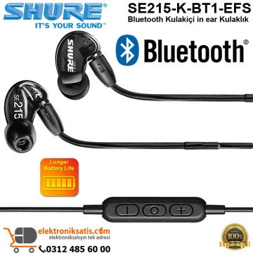 Shure SE215-K-BT1-EFS Bluetooth in ear Kulaklık