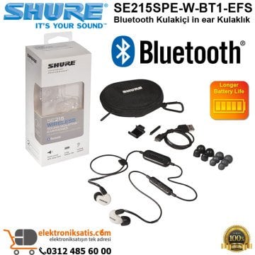 Shure SE215SPE-W-BT1-EFS Bluetooth in ear Kulaklık
