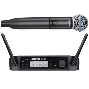 Shure GLXD24E/B58 Telsiz El Mikrofonu