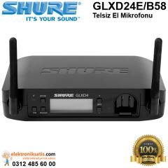 Shure GLXD24E/B58 Telsiz El Mikrofonu