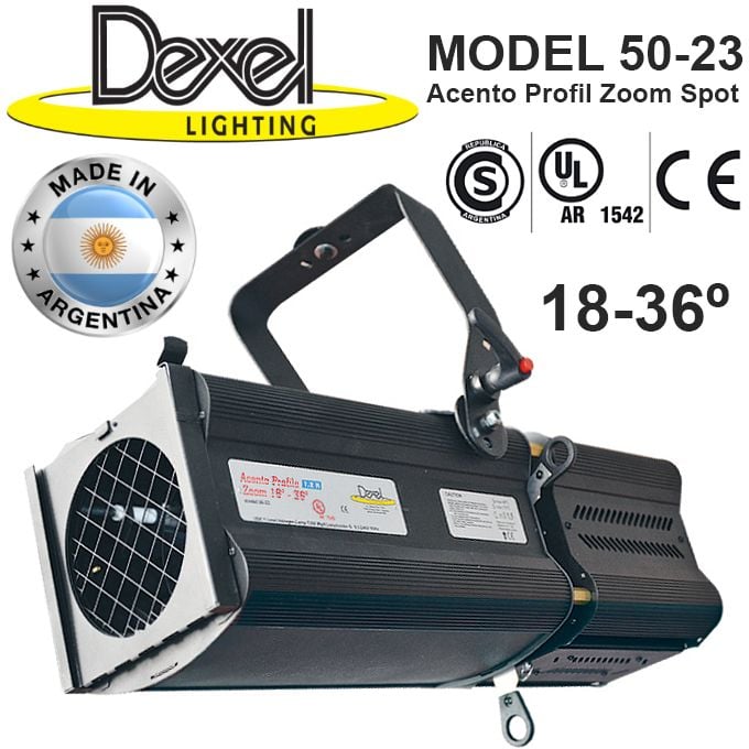 DEXEL 50-23 Acento Profil Zoom Spot