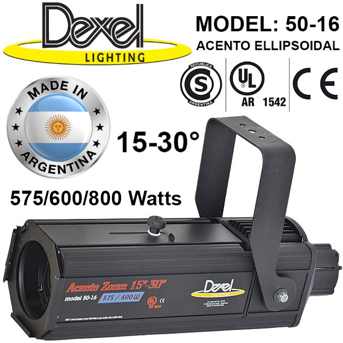 DEXEL 50-16 Acento Ellipsoidal Profil Spot