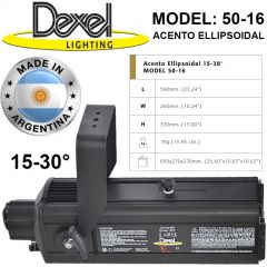 DEXEL 50-16 Acento Ellipsoidal Profil Spot