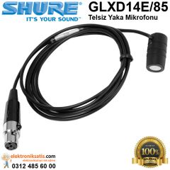 Shure GLXD14E/85 Telsiz Yaka Mikrofonu