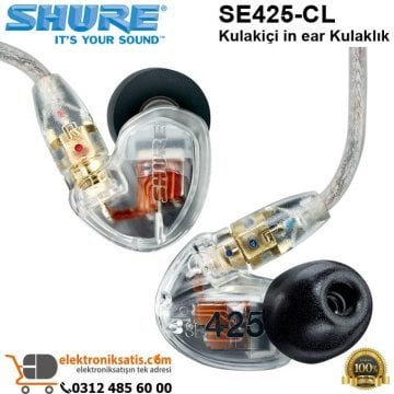 Shure SE425-CL Kulakiçi in ear Kulaklık