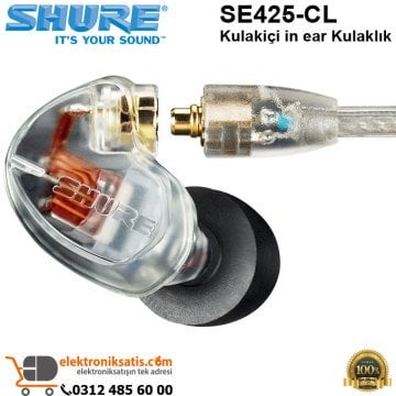 Shure SE425-CL Kulakiçi in ear Kulaklık