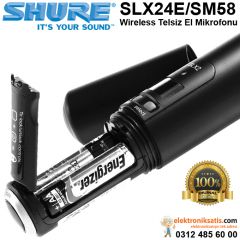 Shure SLXD24E/SM58 Wireless Telsiz El Mikrofonu