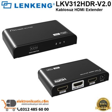 Lenkeng LKV312HDR V2 0 Kablosuz HDMi Extender