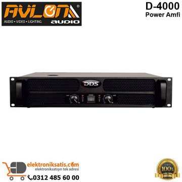 DDS D-4000 Power Amfi