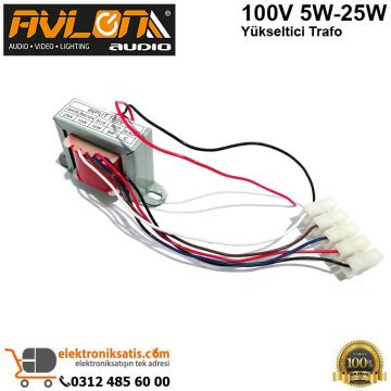 100V 5W-25W Yükseltici Trafo