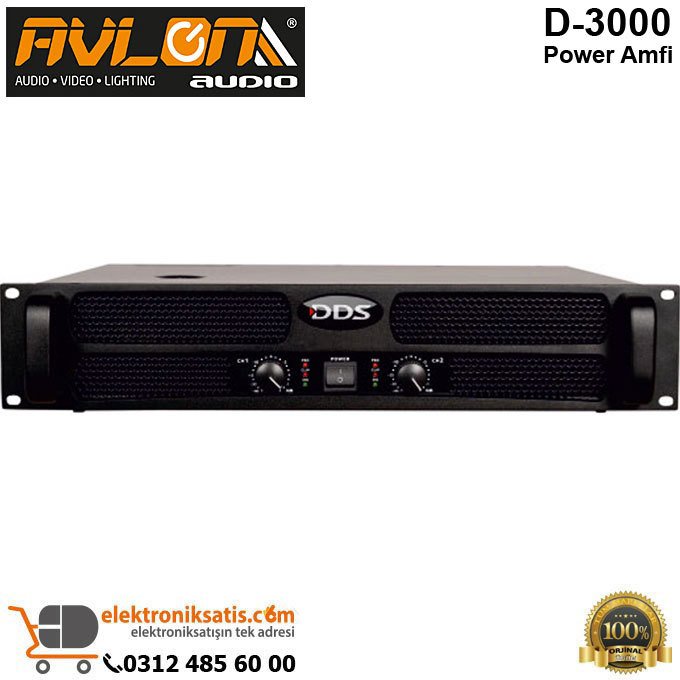 DDS D-3000 Power Amfi