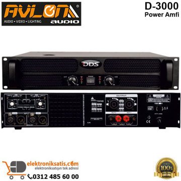 DDS D-3000 Power Amfi