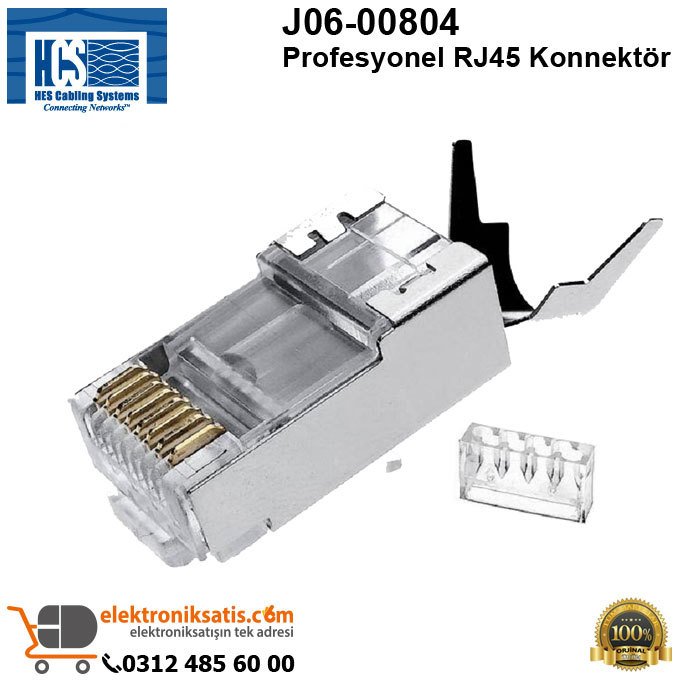 HCS J06-00804 Profesyonel RJ45 Konnektör