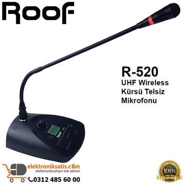 Roof R-520 Wireless Telsiz Kürsü Mikrofonu