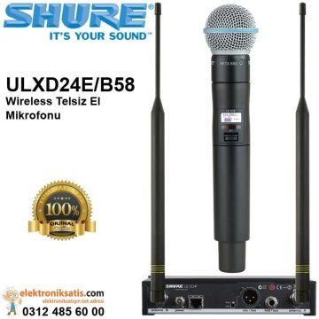 Shure ULXD24E/B58 Wireless Telsiz El Mikrofonu